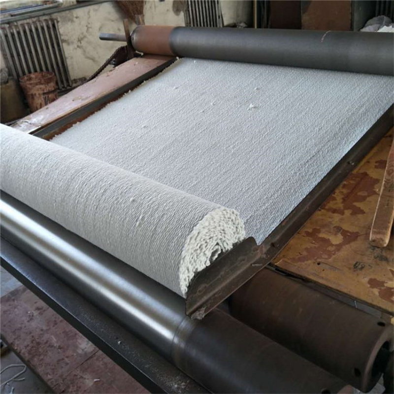 石棉布 防火布管道設(shè)備包覆 鍋爐煉鋼廠用 編織緊密耐高溫阻燃